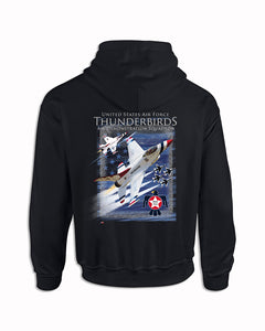 Thunderbirds Navy Blue Pullover Hoodie
