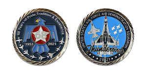 Thunderbirds 2021 ~ 68th Anniversary Challenge Coin