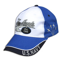 Load image into Gallery viewer, Blue Angels White, Royal and Navy Classic Embroidered Cap