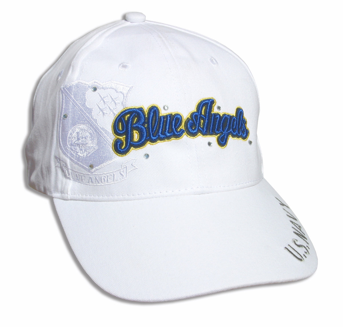 Blue Angels Embroidered Black and Royal Tonal Crest Cap – Flightline America