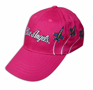 Blue Angels Embroidered Pink Ball Cap