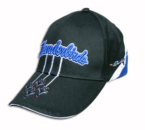 Thunderbirds Black Tri-Color Cap