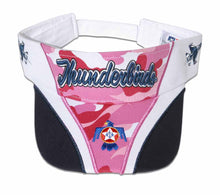 Load image into Gallery viewer, Thunderbirds Ladies Pink Camo Visor