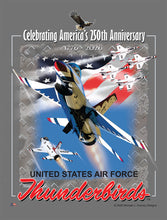 Load image into Gallery viewer, USAF Thunderbirds Celebrating America T-Shirt