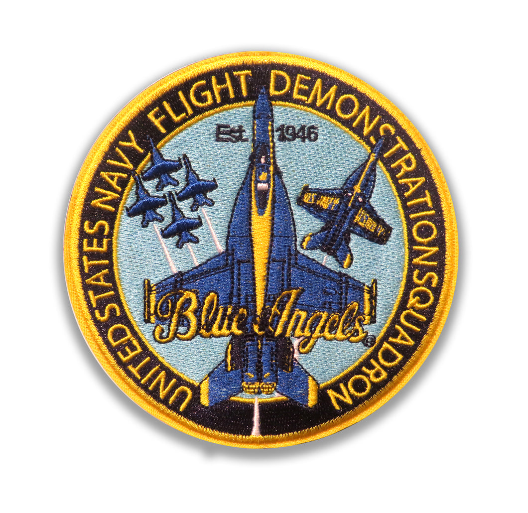 Blue Angels Embroidered Super Hornet Patch