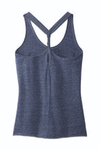 Load image into Gallery viewer, Blue Angels Ladies Navy Royal Cosmic Twist Back Tank