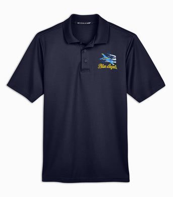 Blue Angels Embroidered Navy Blue Polo