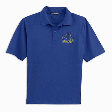 Blue Angels Delta Formation Royal Blue Polo