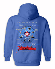 Load image into Gallery viewer, Thunderbirds American Legend Royal Pullover Hoodie
