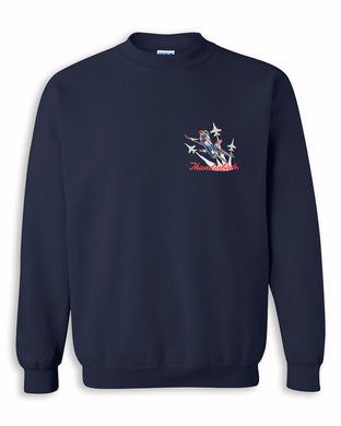 Thunderbirds Crewneck Embroidered Sweatshirt