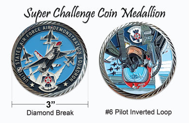 U.S.Air Force Thunderbirds Super Medallion 2
