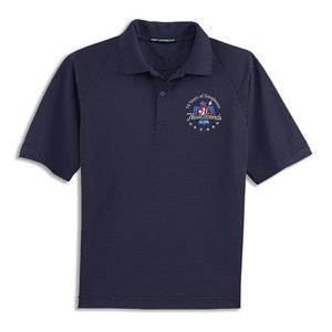 Thunderbirds 70th Anniversary Embroidered Dry Fit Polo Shirt