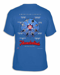 Thunderbirds American Legacy T Shirt Design