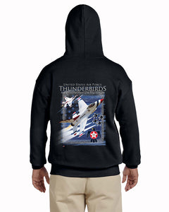 Thunderbirds Navy Blue Pullover Hoodie