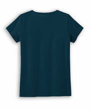 Load image into Gallery viewer, Thunderbirds Ladies Navy Blue V-Neck Tee