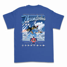 Load image into Gallery viewer, 2023 Thunderbirds 70th Anniversary Royal T-Shirt