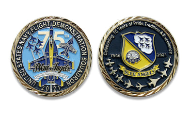 Blue Angels 2021 Challenge Coin