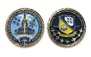 Blue Angels 2021 Challenge Coin