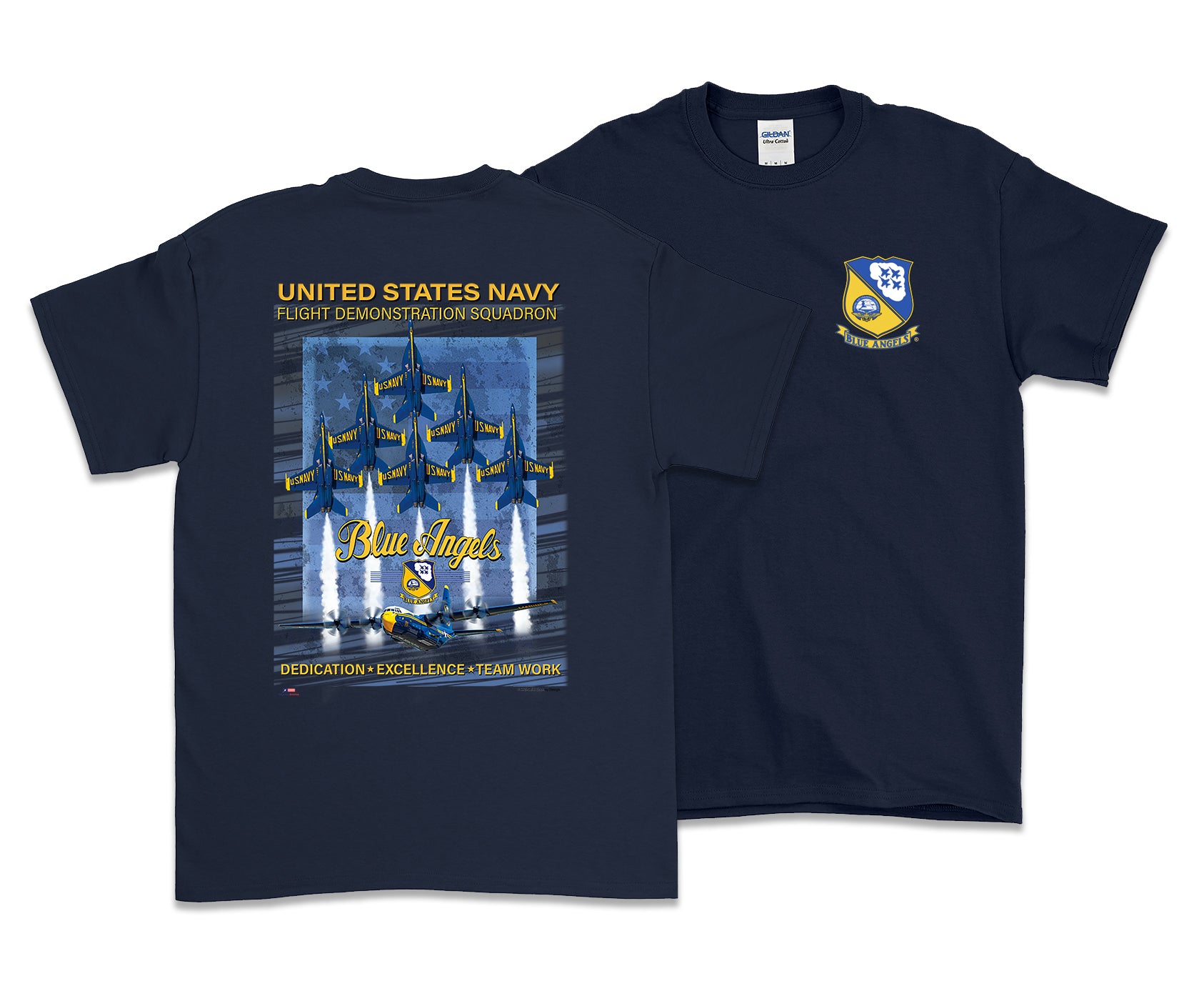 Blue Angels Dedication T-Shirt – Flightline America