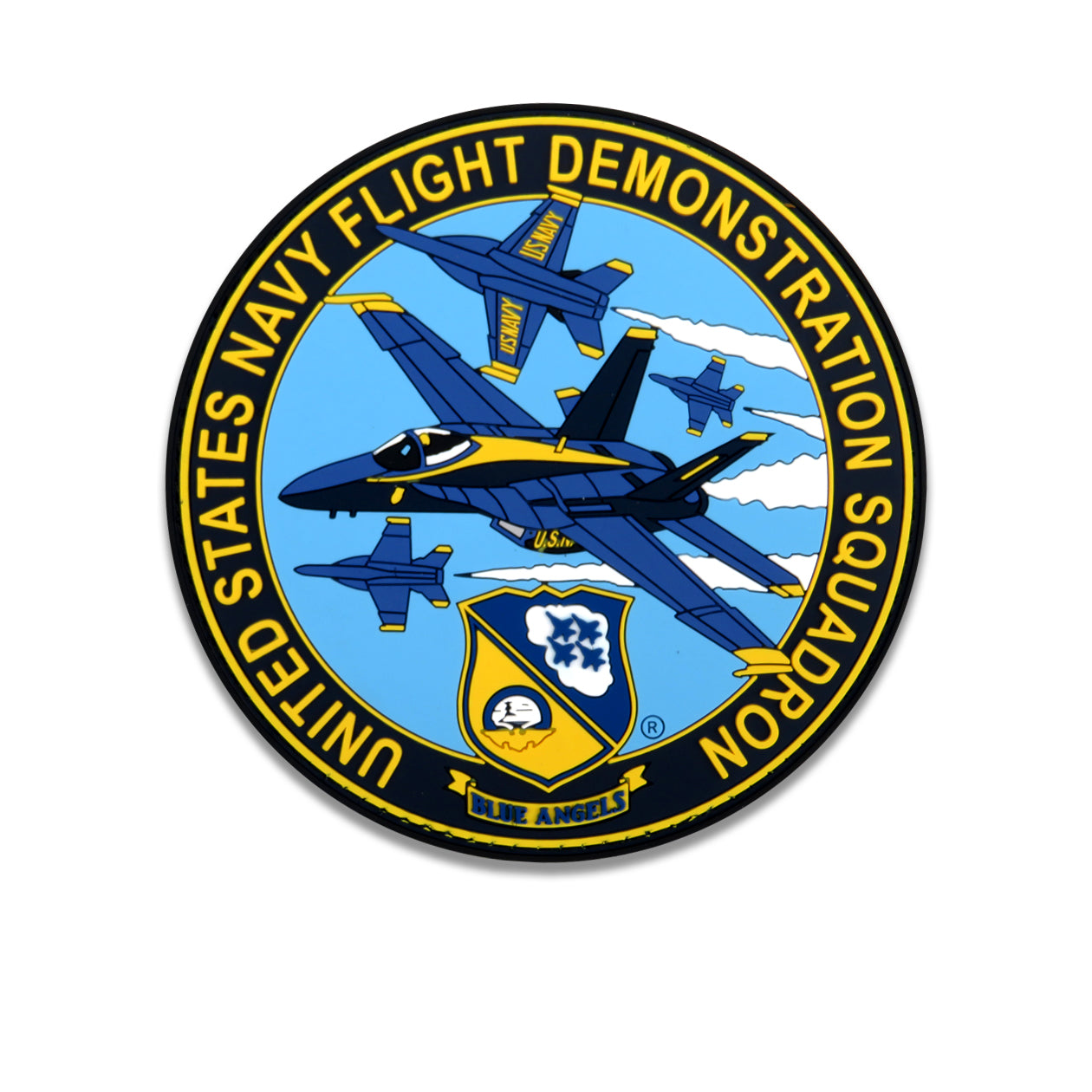 Blue Angels Diamond Break PVC Patch – Flightline America