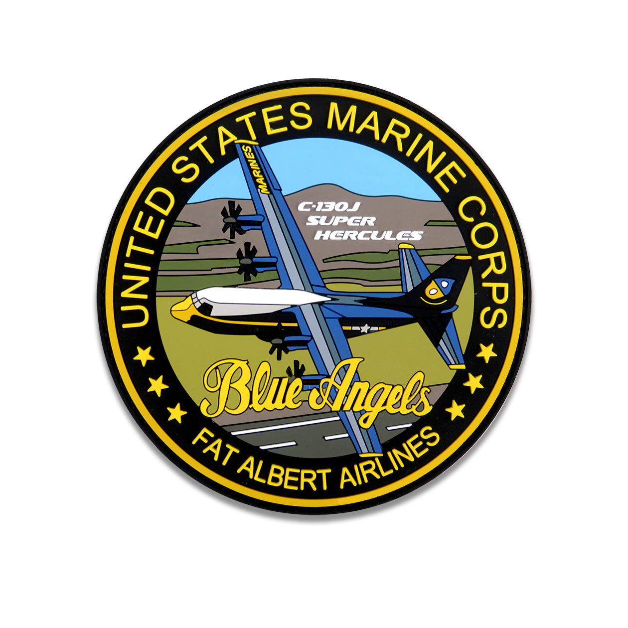 Blue Angels Fat Albert PVC Patch – Flightline America