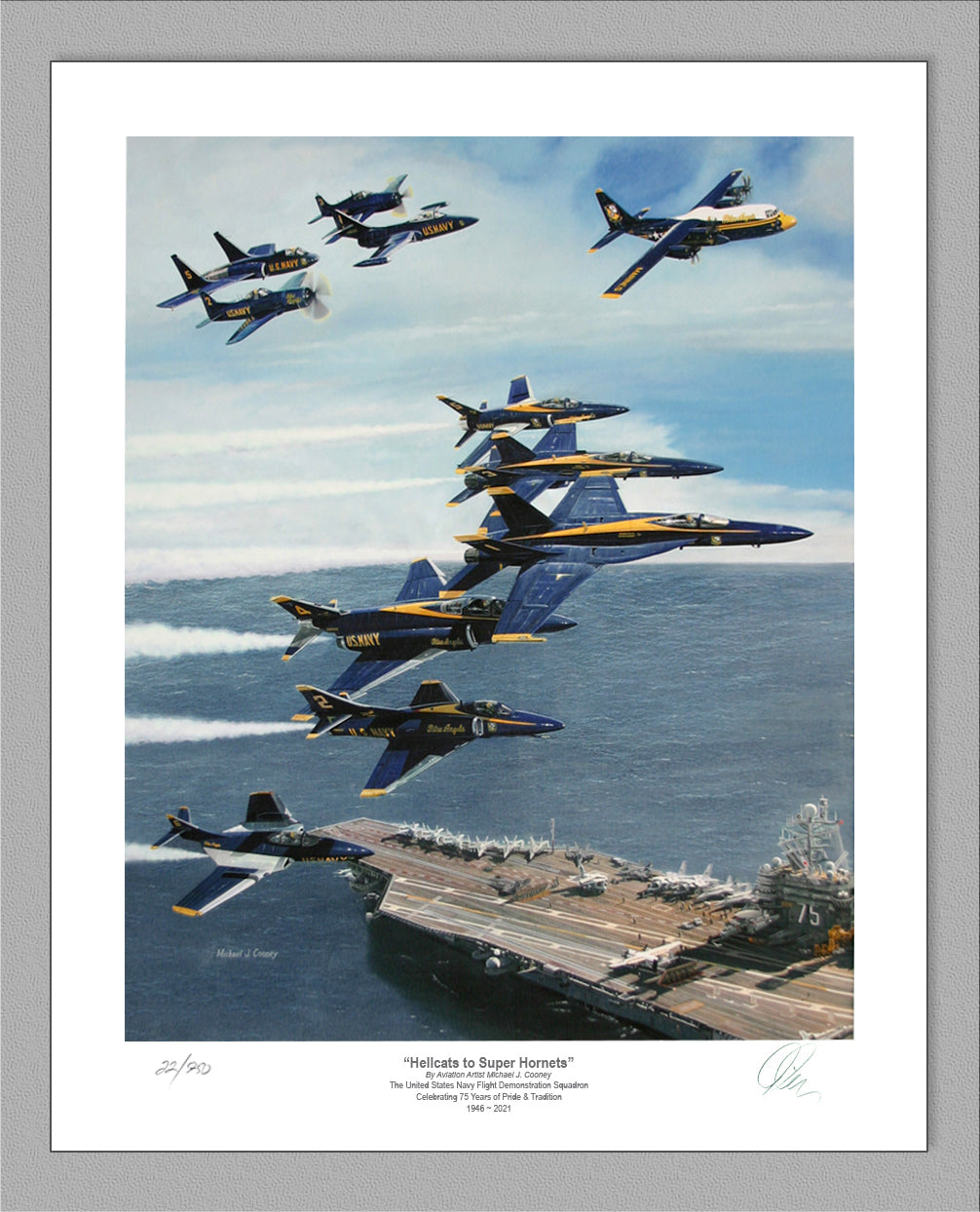 Blue Angels 75th Anniversary, 