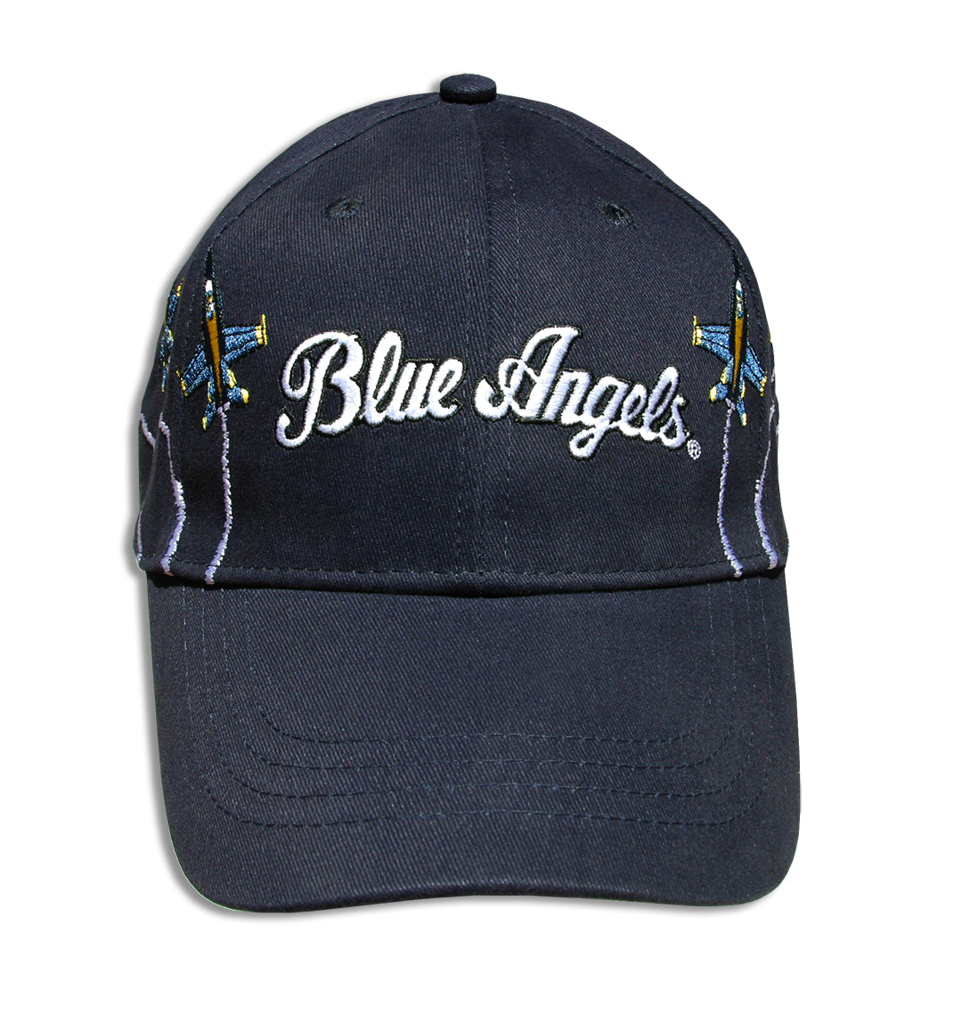 Blue Angels Navy Blue Adult Size Embroidered Breakout Cap – Flightline  America