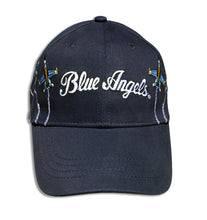 Load image into Gallery viewer, Blue Angels Navy Blue Adult Size Embroidered Breakout Cap