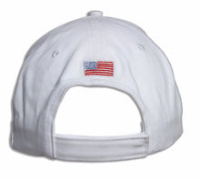 Load image into Gallery viewer, Blue Angels Ladies Tonal White and Royal Bling Embroidered Cap