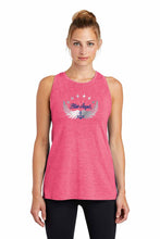 Load image into Gallery viewer, Blue Angels Ladies Raspberry Heather Tank Top