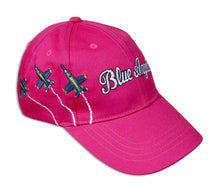 Load image into Gallery viewer, Blue Angels Embroidered Pink Ball Cap