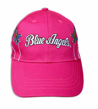 Load image into Gallery viewer, Blue Angels Embroidered Pink Ball Cap
