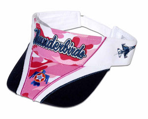 Thunderbirds Ladies Pink Camo Visor