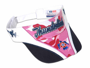 Thunderbirds Ladies Pink Camo Visor