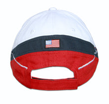 Load image into Gallery viewer, Thunderbirds White Tri Color Embroidered Cap