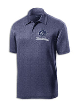 Load image into Gallery viewer, Thunderbirds Heather Navy Polo