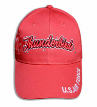 Load image into Gallery viewer, Thunderbirds Ladies Tonal Coral on Coral Bling Embroidered Cap