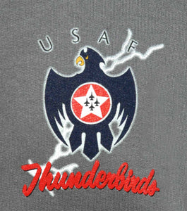 Thunderbirds Feel the Force Grey Hoodie Pullover Sweatshirt