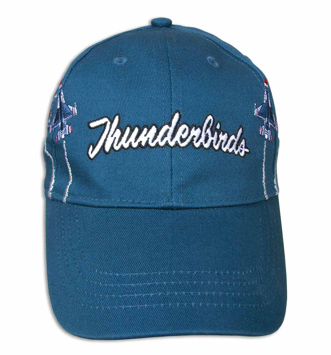 Thunderbirds Embroidered Dark Teal Youth Ball Cap Flightline America