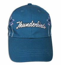 Load image into Gallery viewer, Thunderbirds Embroidered Dark Teal Youth Ball Cap